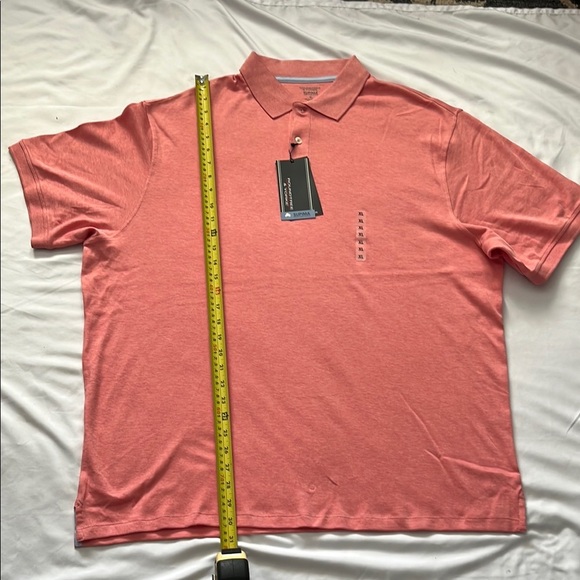 Roundtree & Yorke Pink Polo Shirt Classic Casual - Picture 2 of 9